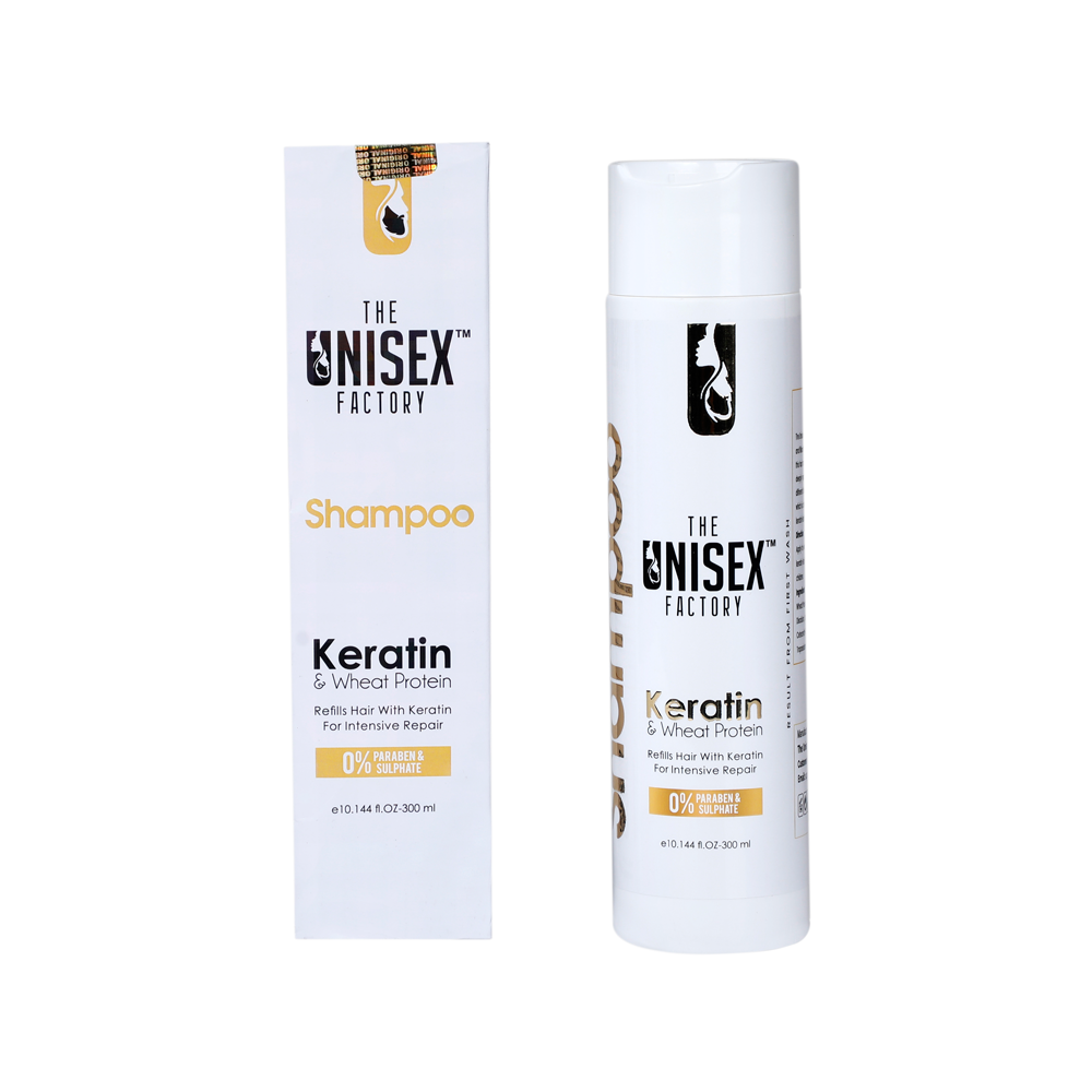 Keratin wheat protien shampoo