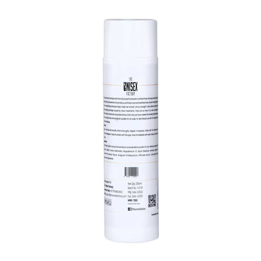 Keratin wheat protien shampoo