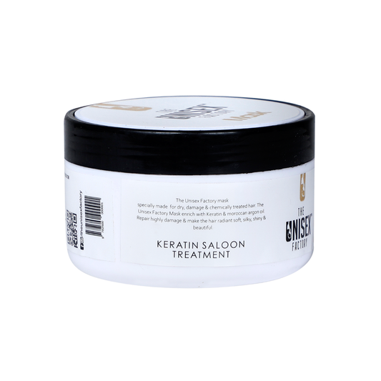 Keratin wheat protien mask